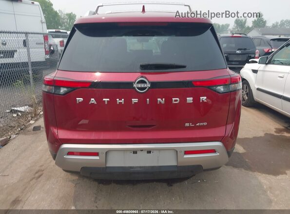 5N1DR3CC3RC204281 2024 NISSAN PATHFINDER Red 