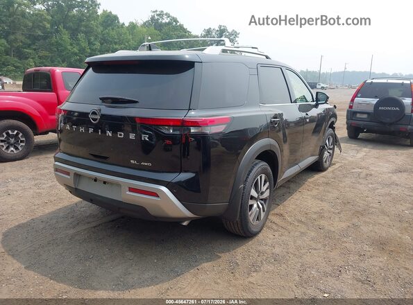 5N1DR3CC3RC316207 2024 NISSAN PATHFINDER Black Задня права чверть