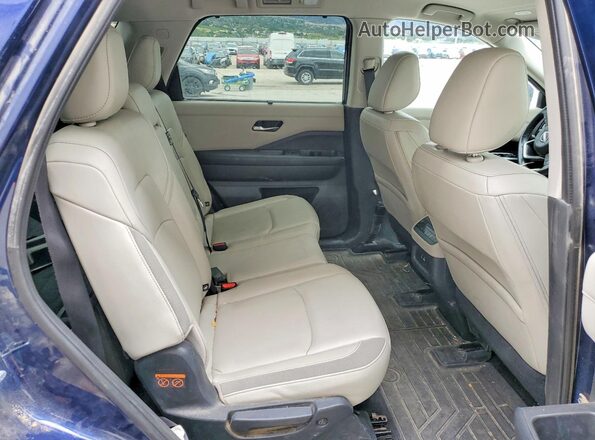 5N1DR3CC6PC237188 2023 NISSAN PATHFINDER Blue Vista de los asientos traseros