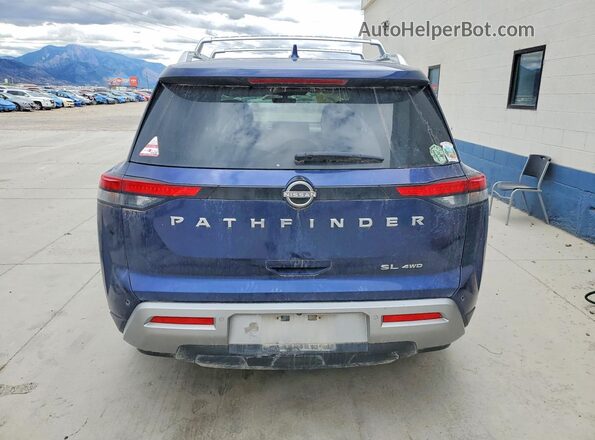 5N1DR3CC6PC237188 2023 NISSAN PATHFINDER Blue Vista trasera