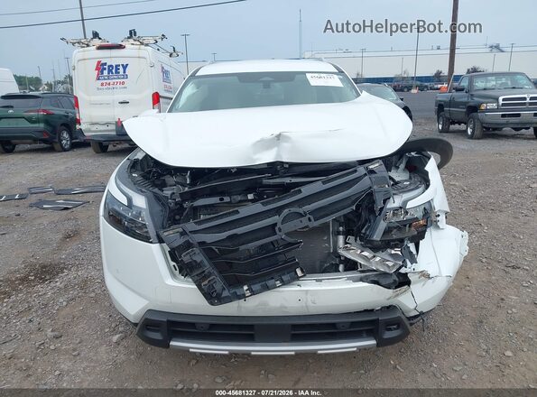 5N1DR3CC7SC309640 2025 NISSAN PATHFINDER White Вид задньої частини салону