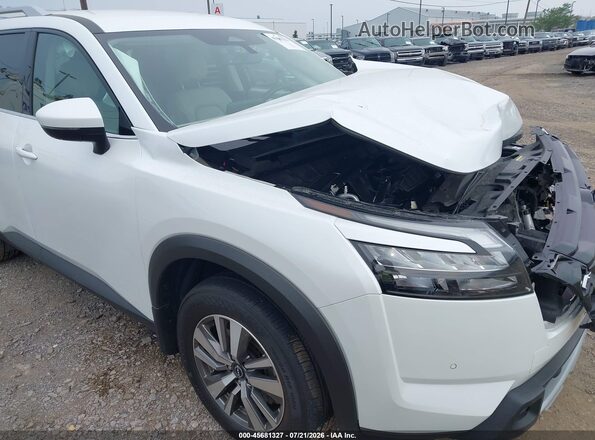 5N1DR3CC7SC309640 2025 NISSAN PATHFINDER White Вид щитка приладів