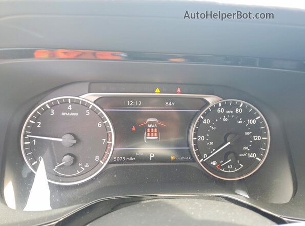5N1DR3CC9SC317206 2025 NISSAN PATHFINDER White Vista del cuadro de instrumentos