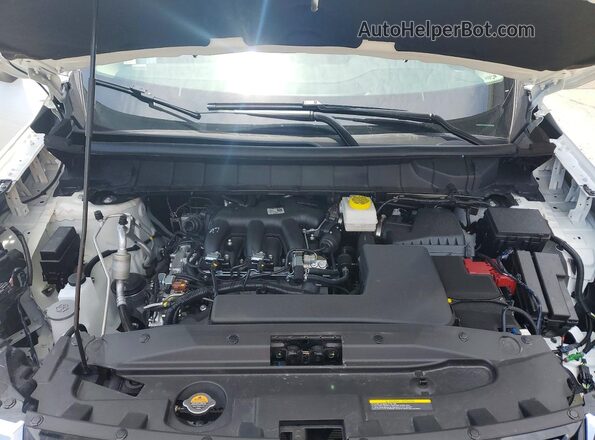 5N1DR3CC9SC317206 2025 NISSAN PATHFINDER White Vista del compartimento del motor