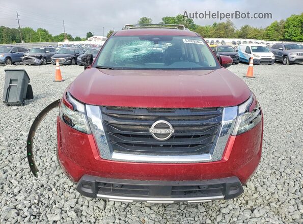 5N1DR3CD1PC213356 2023 NISSAN PATHFINDER Maroon Դիմացի տեսք