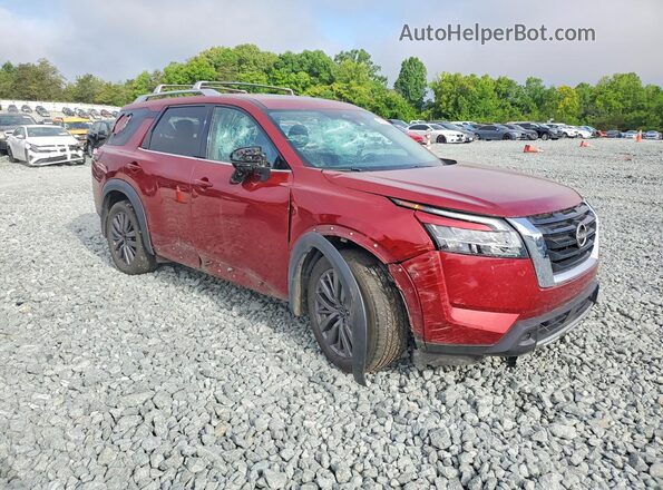 5N1DR3CD1PC213356 2023 NISSAN PATHFINDER Maroon Առջևի աջ