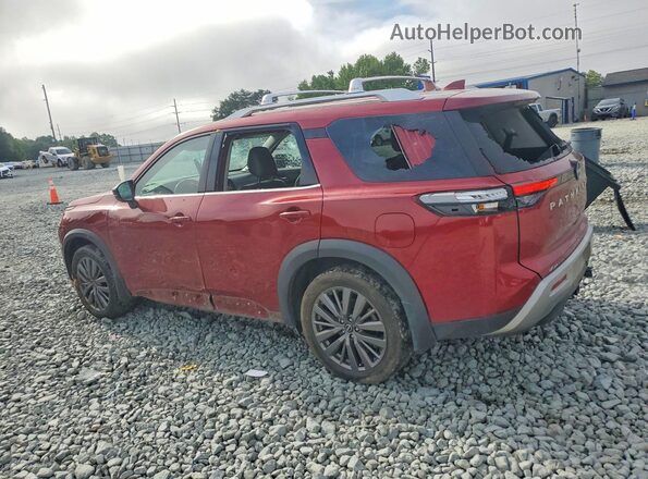 5N1DR3CD1PC213356 2023 NISSAN PATHFINDER Maroon Հետևի ձախ
