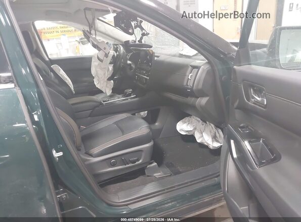 5N1DR3CD1PC278210 2023 NISSAN PATHFINDER Green წინა სალონის ხედი