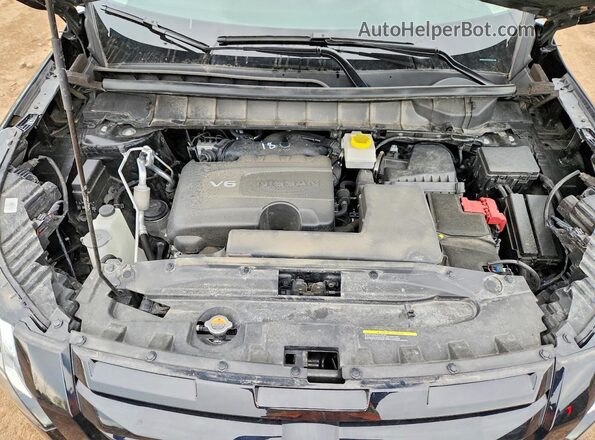 5N1DR3CD1RC214526 2024 NISSAN PATHFINDER Black Vista del compartimento del motor