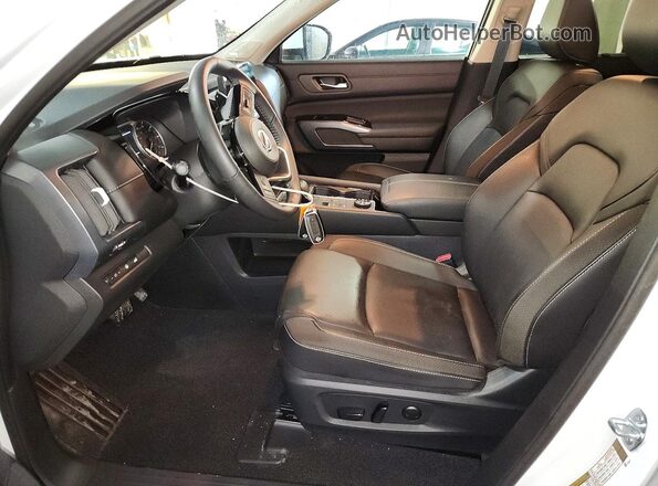 5N1DR3CD2SC255950 2025 NISSAN PATHFINDER White Widok wnętrza z przodu