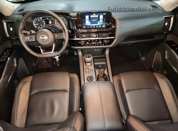 5N1DR3CD2SC255950 2025 NISSAN PATHFINDER White Widok deski rozdzielczej
