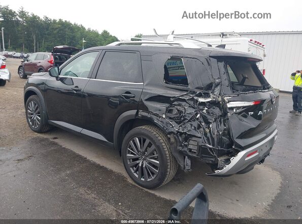 5N1DR3CD3NC231791 2022 NISSAN PATHFINDER Black უკანა მარცხენა