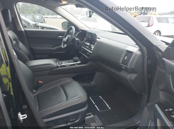 5N1DR3CD3NC231791 2022 NISSAN PATHFINDER Black წინა სალონის ხედი