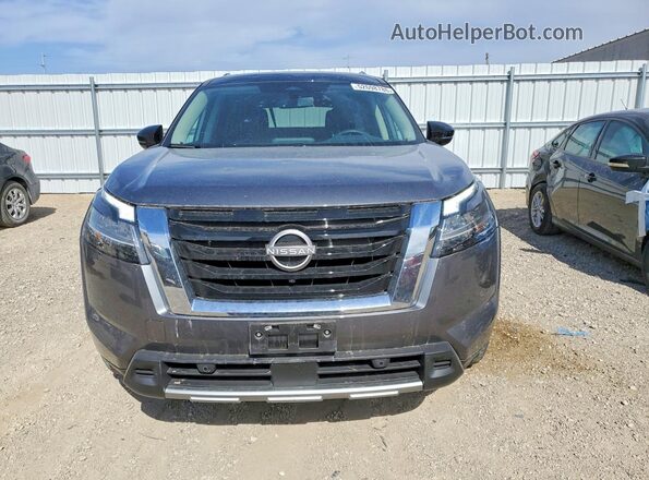 5N1DR3CD7RC277632 2024 NISSAN PATHFINDER Gray Widok z przodu