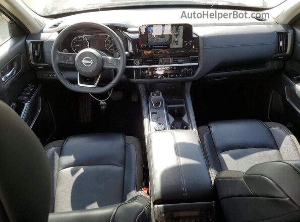5N1DR3CD7RC277632 2024 NISSAN PATHFINDER Gray Widok deski rozdzielczej