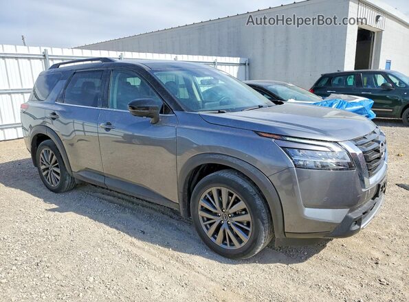 5N1DR3CD7RC277632 2024 NISSAN PATHFINDER Gray Przód prawy