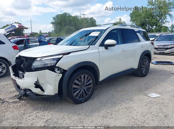 5N1DR3CDXPC209290 2023 NISSAN PATHFINDER White Передня ліва чверть
