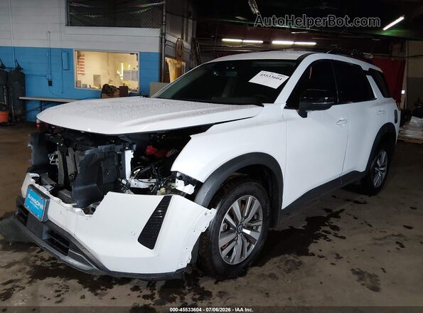 5N1DR3CE8TC218380 2026 NISSAN PATHFINDER Белый Вид салона спереди
