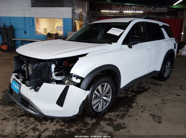 5N1DR3CE8TC218380 2026 NISSAN PATHFINDER Белый Передняя левая четверть