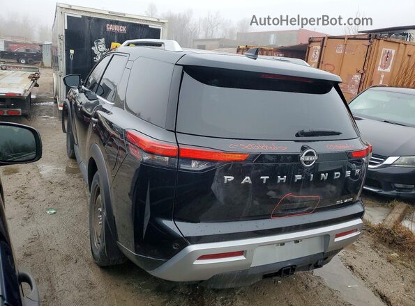 5N1DR3CEXRC261837 2024 NISSAN PATHFINDER Black Հետևի ձախ