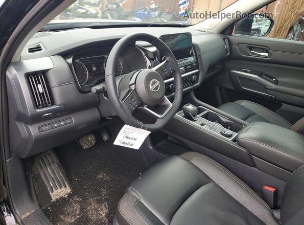 5N1DR3CEXRC261837 2024 NISSAN PATHFINDER Black Առջևի վահանակի տեսք