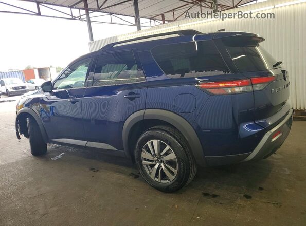 5N1DR3CS4TC232153 2026 NISSAN PATHFINDER Синий Задняя левая четверть