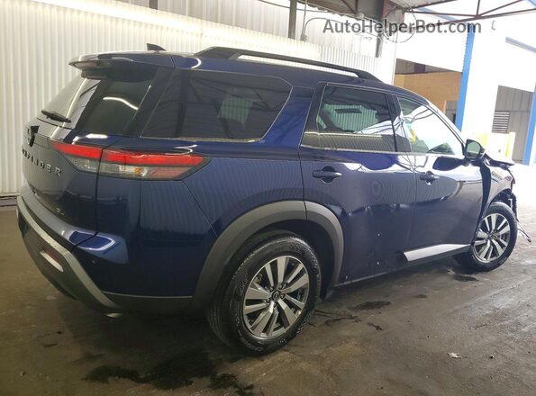 5N1DR3CS4TC232153 2026 NISSAN PATHFINDER Синий Задняя правая четверть