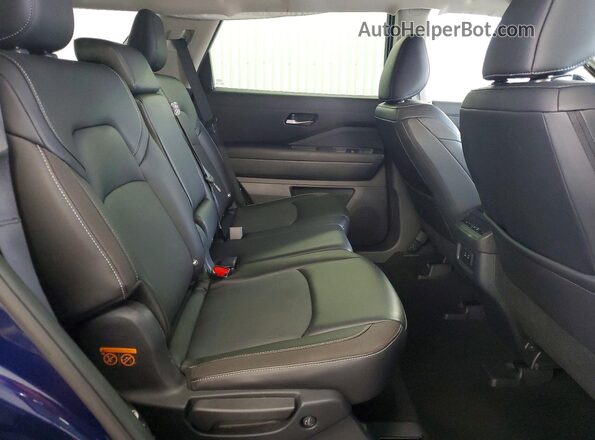 5N1DR3CS4TC232153 2026 NISSAN PATHFINDER Синий Вид задней части салона