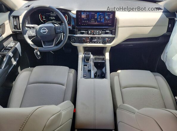 5N1DR3CS9TC203022 2026 NISSAN PATHFINDER Gray წინა პანელის ხედი