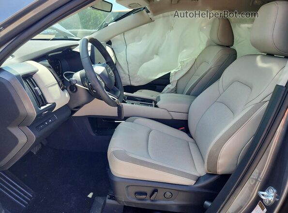 5N1DR3CS9TC203022 2026 NISSAN PATHFINDER Gray წინა სალონის ხედი