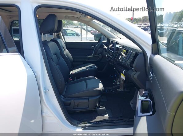 5N1DR3CT5TC256924 2026 NISSAN PATHFINDER White Widok wnętrza z przodu
