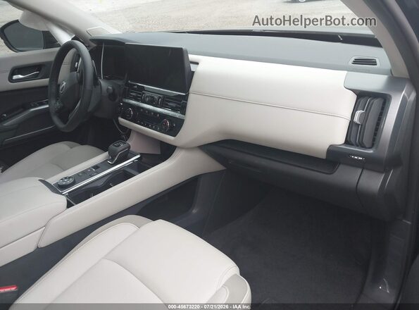 5N1DR3CT6TC237864 2026 NISSAN PATHFINDER Black Widok wnętrza z przodu