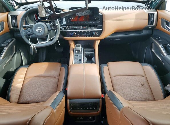 5N1DR3DG5RC296057 2024 NISSAN PATHFINDER Green Widok deski rozdzielczej