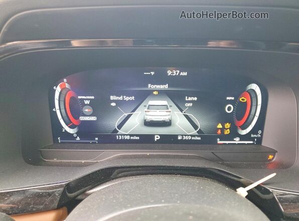 5N1DR3DG7SC205277 2026 NISSAN PATHFINDER Gray Սարքավորումների վահանակի տեսք
