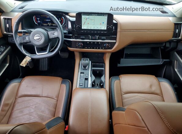 5N1DR3DG7SC205277 2026 NISSAN PATHFINDER Gray Առջևի վահանակի տեսք