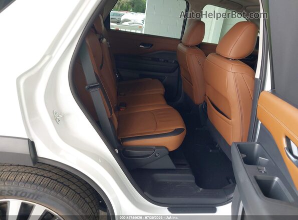 5N1DR3DG7SC258318 2025 NISSAN PATHFINDER White VIN კოდის სტიკერის ხედი
