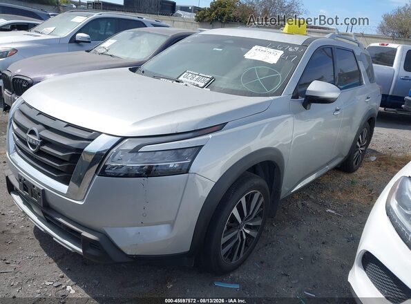 5N1DR3DH2RC267947 2024 NISSAN PATHFINDER Silver წინა მარცხენა ხედი სამი მეოთხედიდან