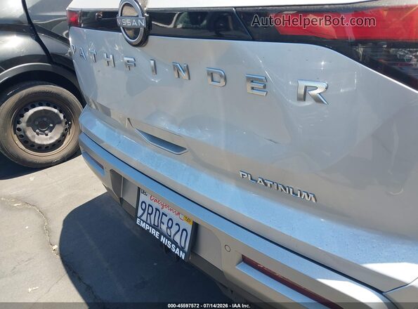 5N1DR3DH2RC267947 2024 NISSAN PATHFINDER Silver ხელსაწყოთა პანელის ხედი