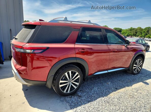 5N1DR3DH4SC267812 2025 NISSAN PATHFINDER Red Задня права чверть