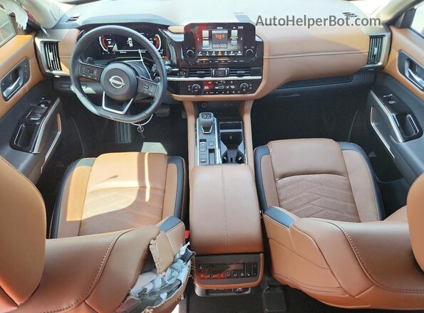 5N1DR3DH4SC267812 2025 NISSAN PATHFINDER Red Вид панелі приладів