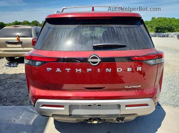 5N1DR3DH4SC267812 2025 NISSAN PATHFINDER Red Вид ззаду