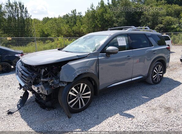 5N1DR3DH7SC269232 2025 NISSAN PATHFINDER Gray Vista tres cuartos delantera izquierda
