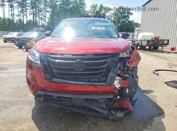 5N1DR3DH8PC265732 2023 NISSAN PATHFINDER Maroon Вид спереду