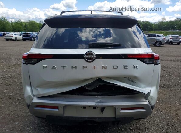 5N1DR3DJ7SC281707 2025 NISSAN PATHFINDER White Rear view