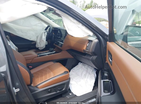 5N1DR3DJ8PC226867 2023 NISSAN PATHFINDER Gray Вид салону спереду