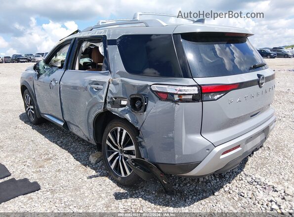 5N1DR3DK1SC256097 2025 NISSAN PATHFINDER Gray Rear left