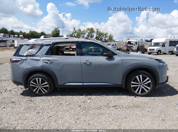 5N1DR3DK1SC256097 2025 NISSAN PATHFINDER Gray 360 interior view