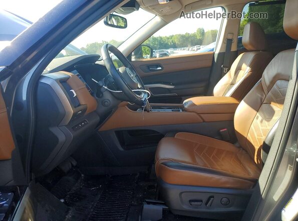 5N1DR3DK4NC246779 2022 NISSAN PATHFINDER Gray Widok wnętrza z przodu