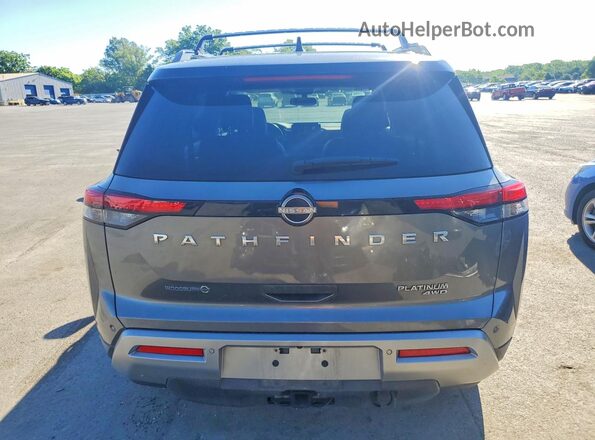 5N1DR3DK4NC246779 2022 NISSAN PATHFINDER Gray Widok z tyłu