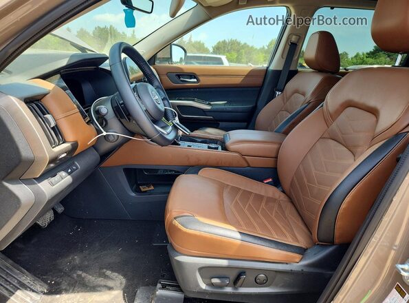 5N1DR3DK4RC267458 2024 NISSAN PATHFINDER Gray წინა სალონის ხედი